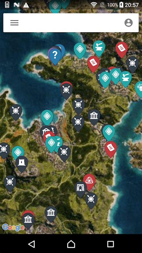 MapGenie: AC Odyssey Map .